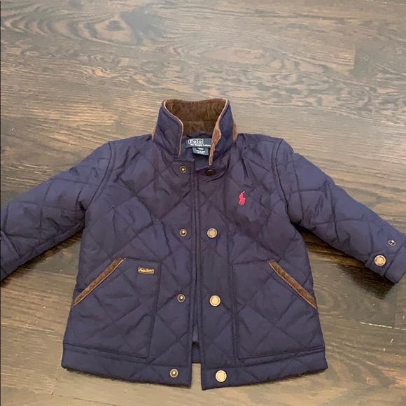 ralph lauren boys quilted jacket